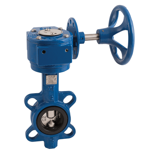 FT Pro - 2014WW 24G 16 WRAS Wafer Butterfly Valve SS/EP Gear Operated - pneumaticsystems