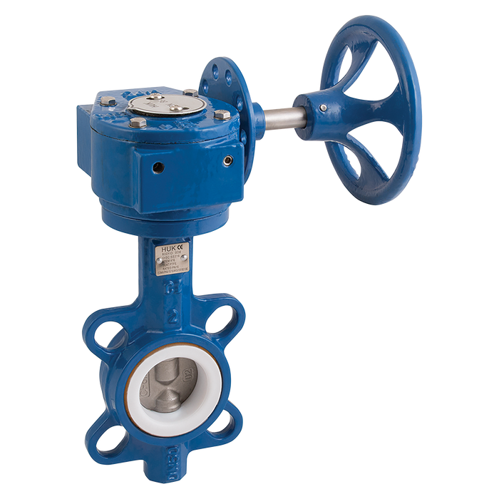 FT Pro - 2014WH 18G 10" Wafer Butterfly Valve CI/SS/PTFE+Silicone - pneumaticsystems