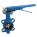 FT Pro - 2014WB 10 2.1/2" CI S300 Wafer Butterfly Valve SS/NBR Lever Operated - pneumaticsystems