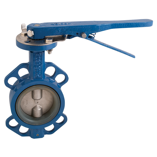 FT Pro - 2014WG 18 10"S300 CI Wafer Butterfly Valve SS Disc Silicone - pneumaticsystems