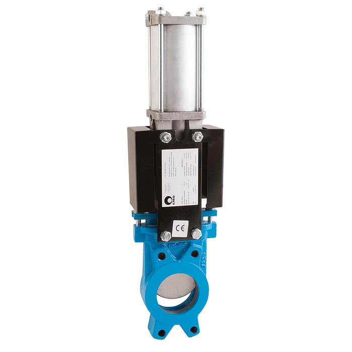 FT Pro - A1N2H2 14 Knife Gate Valve Cast Iron PNEU 150 DIA - pneumaticsystems