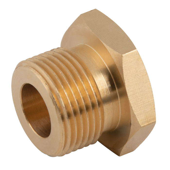 FT Pro - VHP1 1" BSPT Male Hollow Plug - pneumaticsystems