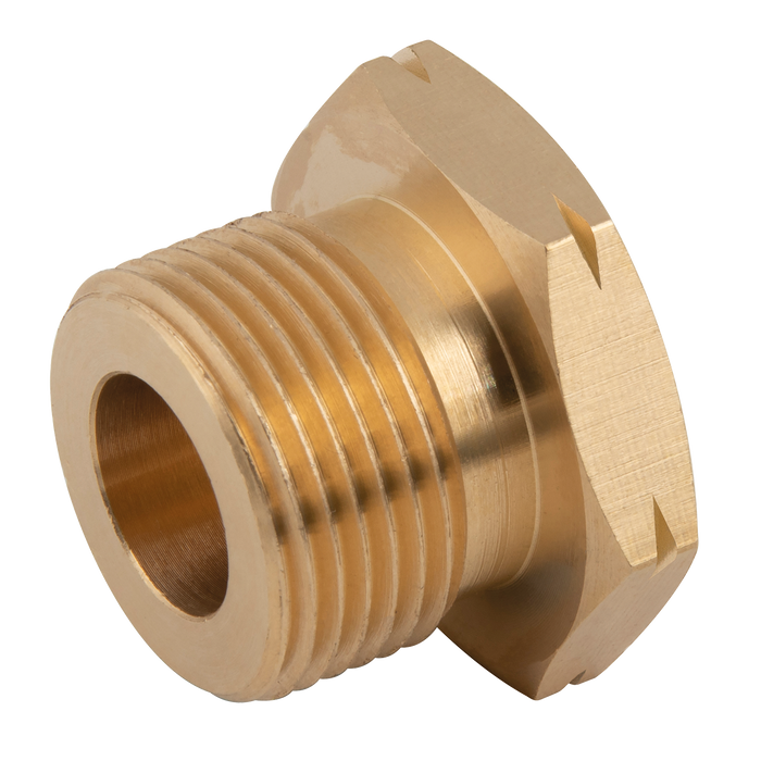 FT Pro - VHP38N 3/8" NPT Male Hollow Plug - pneumaticsystems