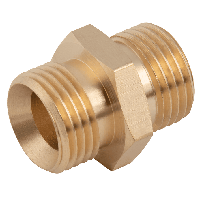 FT Pro - PM34-34FF 3/4" BSPP Male Flat Faced Equal Adaptor - pneumaticsystems