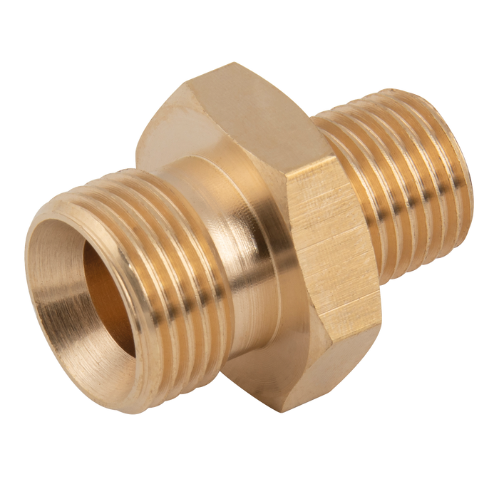 FT Pro - UP2-34-12P 1/2" BSPP Male X 3/4" BSPT Male Unequal Adaptor - pneumaticsystems