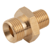 FT Pro - UP2-14-38P 3/8" BSPP Male X 1/4" BSPT Male Unequal Adaptor - pneumaticsystems