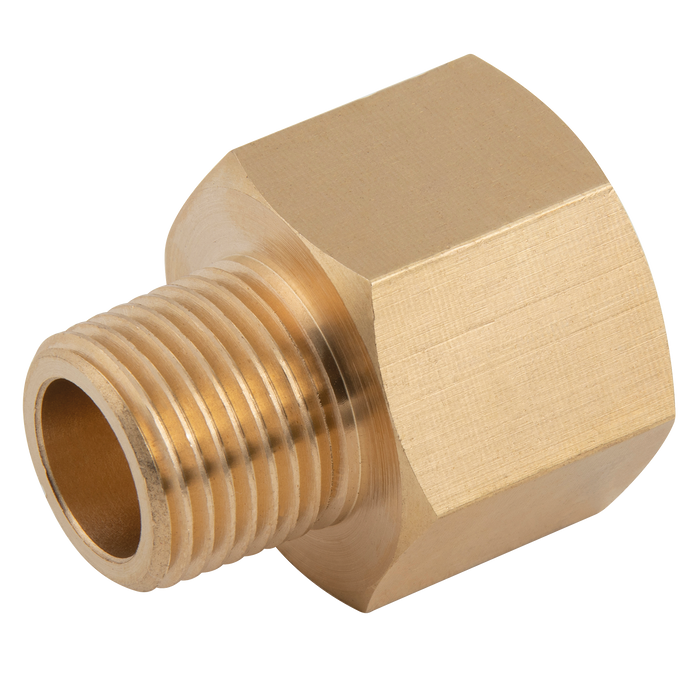 FT Pro - UP13-14-12P 1/4" BSPT Male X 1/2" BSPP Female Unequal Socket - pneumaticsystems