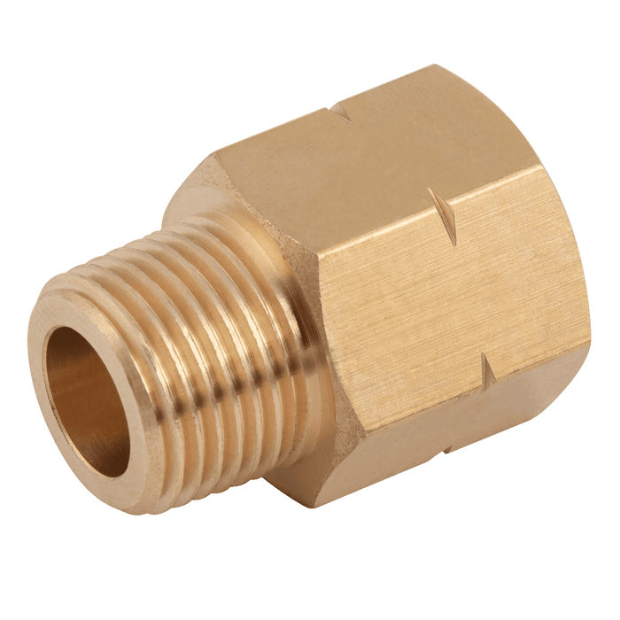 FT Pro - UP13-14N 1/4" NPT Male X 1/4" NPS Female Connector - pneumaticsystems
