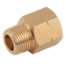 FT Pro - UP13-14N 1/4" NPT Male X 1/4" NPS Female Connector - pneumaticsystems