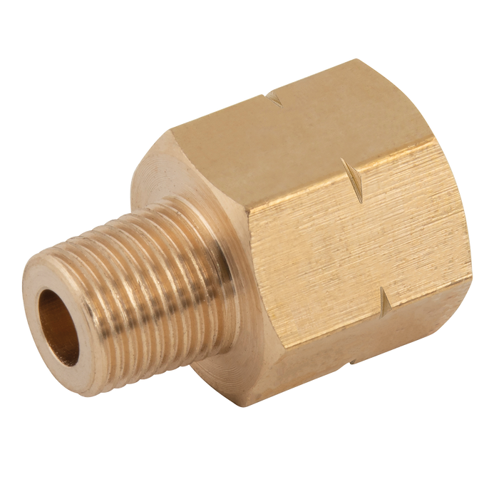 FT Pro - UP13-18-38N 1/8" NPT Male X 3/8" NPS Female Reducing Connector - pneumaticsystems