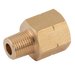 FT Pro - UP13-18-38N 1/8" NPT Male X 3/8" NPS Female Reducing Connector - pneumaticsystems