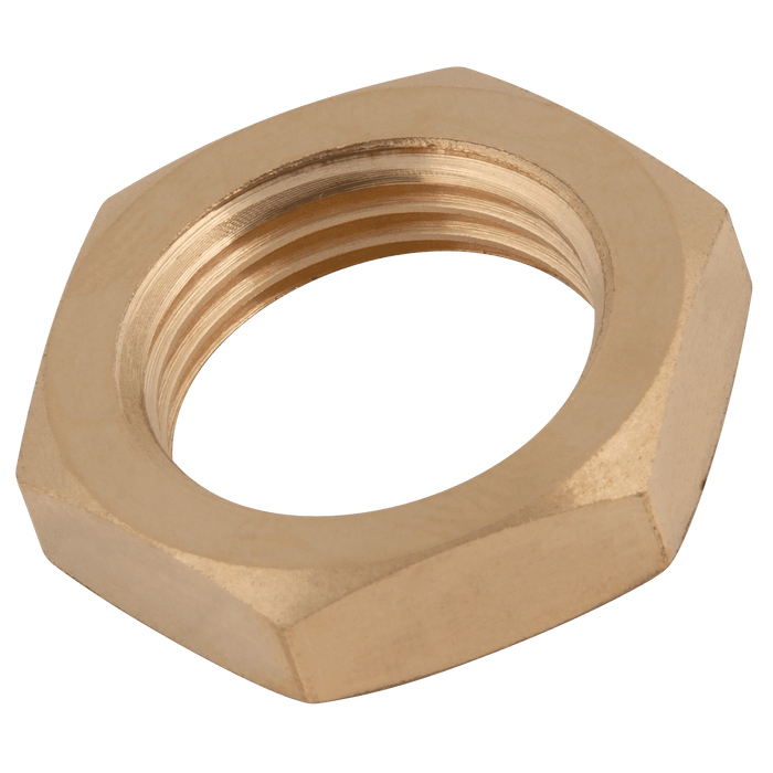 FT Pro - UP12-MM14.1 M14 X 1.0 Brass Locknut - pneumaticsystems