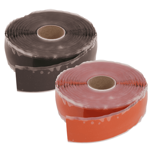 FT Pro - FS-TAPE-25-N-11 Black 25MM W X 11M L Tape Fire Sleeve - pneumaticsystems