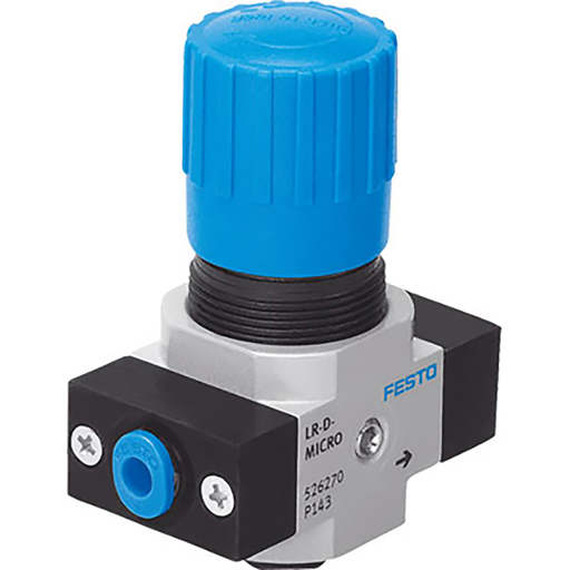 4Mm Regulator Sub-Base With Push-In Connector