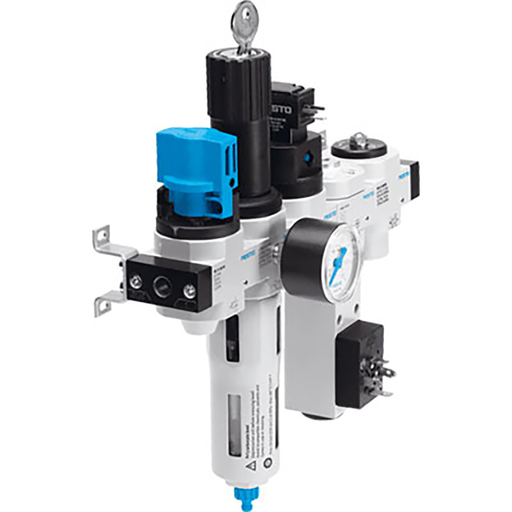 3/8" Filter Reg Service Unit With Gauge