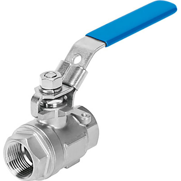 2.1/2" Npt 316 Ss Ball Valve Manualversion Pn63