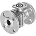 Nominal Width 1/2" 316 Ss Ball Valve Dn 100 Pn20