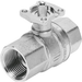 1.1/4" Bspp Brass Ball Valve 44229 Pn25