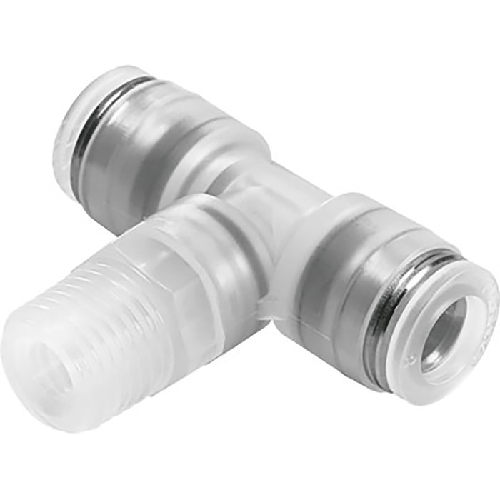 Npqp-T-R14-Q10-Fd-P10 Push-In Branch Tee
