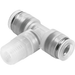 Npqp-T-R14-Q10-Fd-P10 Push-In Branch Tee