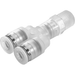 Npqp-Y-R14-Q6-Fd-P10 Push-In Y Fitt