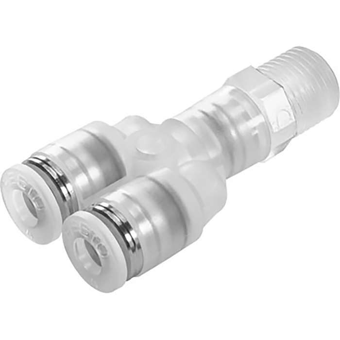 Npqp-Y-R18-Q4-Fd-P10 Push-In Y Fitt