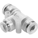 Npqp-T-Q10-Q8-Fd-P10 Push-In Tee Conn