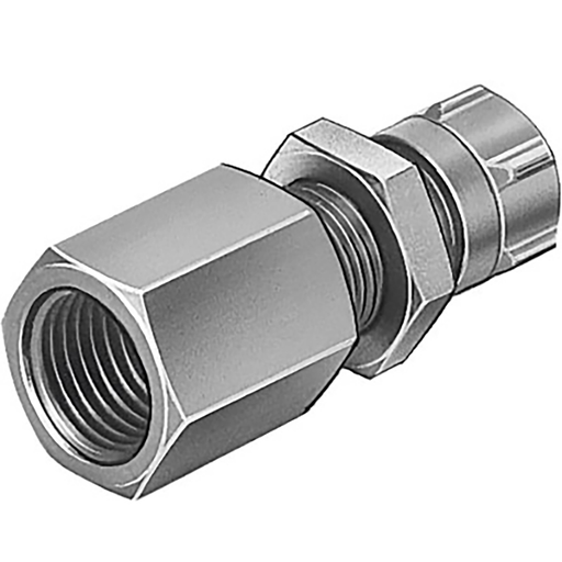 Qck-3/8-Pk-9-B Bulkhead Quick Connector