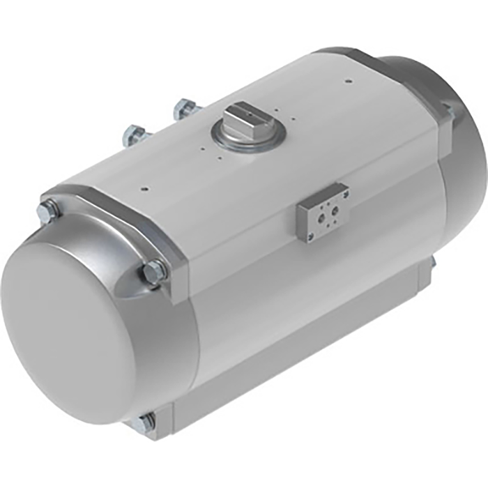 1/8" Female Bspp Single Acting Semi-Rotary Drive