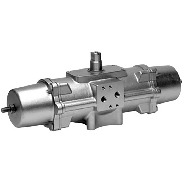 1/8" Female Bspp Single Acting Semi-Rotary Drive