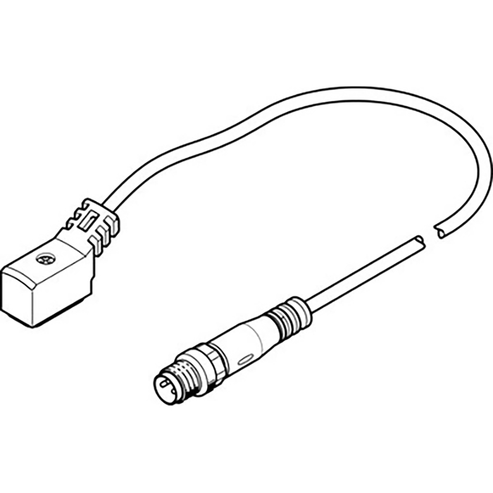 Nebv-Z4Wa2L-R-E-2.5-N-M8G3-S1 Con Cable