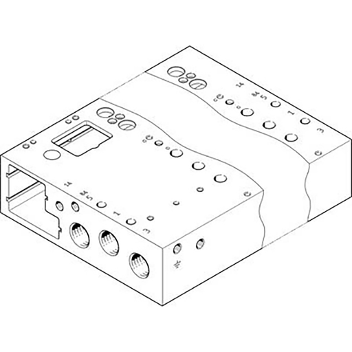 Vabm-L1-14G-G14-5-Gr Manifold Rail