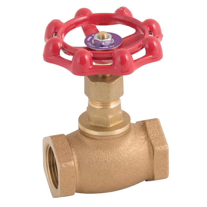 FT Pro - HUK25C-112 1.1/2" BSP Screwed PN25 Bronze Globe - pneumaticsystems