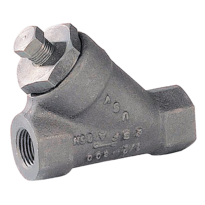 FT Pro - 232-38 3/8" NBSW Carbon Steel Y Strainer 800LB - pneumaticsystems