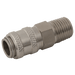 FT Pro - B2102M BE-21 Mini Couplings 1/8" BSPT Male - pneumaticsystems