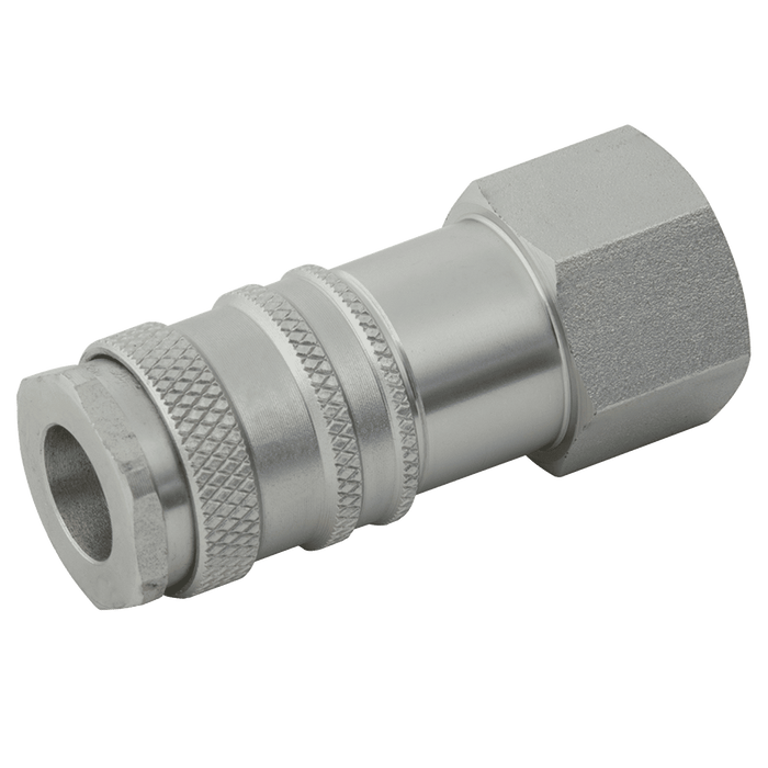 FT Pro - B2506F BE-25 Euro High Flow Coupling 3/8" BSPP Female - pneumaticsystems
