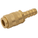 FT Pro - B25B08H BE25B-Brass Euro Coupling 1/2" (13MM) Hose Tail - pneumaticsystems