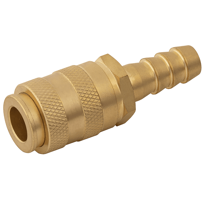 FT Pro - B25B05H BE-25B-Brass Euro Coupling 5/16" (8MM) Hose Tail - pneumaticsystems