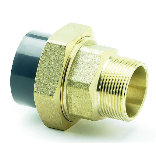 FT Pro - ITM-2175204 UPVC FML Brass Composite Union N 1" - pneumaticsystems