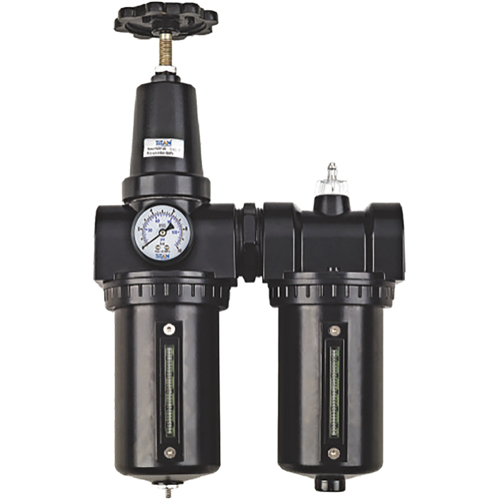 FT Pro - AC901-15D 1.1/2" BSPP Female Filter + Regulator + Lubricator - pneumaticsystems