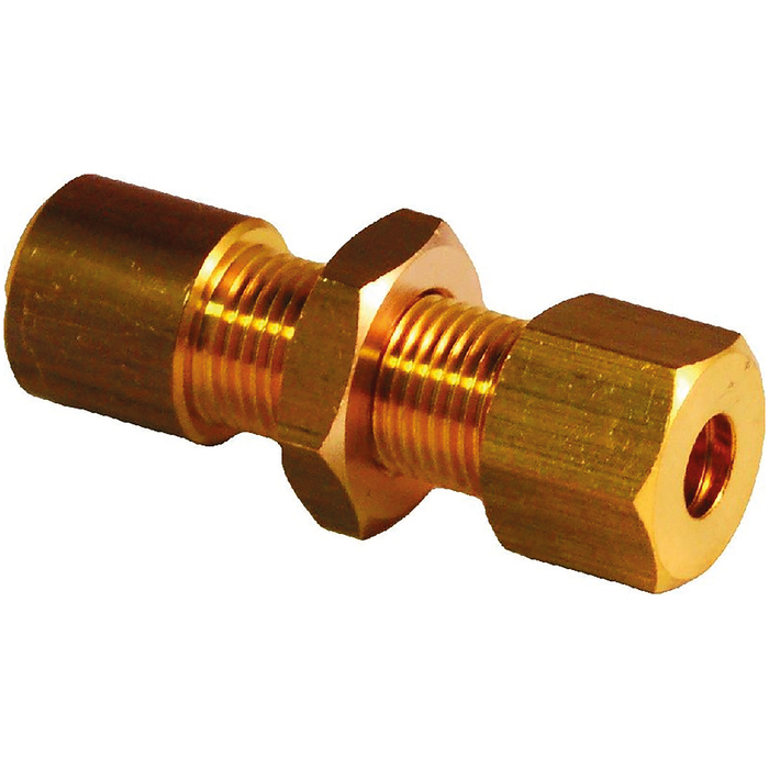 FT Pro - BPAM02-06-2 1/8" BSPP Female X 6MM Tube OD Battery Plate Adaptor, Length 49MM - pneumaticsystems