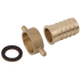 FT Pro - LF12/08 3/4" BSPP Female Lugged Nut X 1/2" Hose Tail - pneumaticsystems