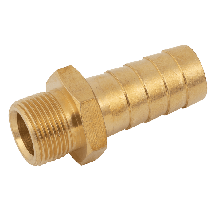 FT Pro - MHM16/08 M16 Metric Male X 1/2" Hose Tail - pneumaticsystems