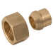 FT Pro - SN06/06 3/8" BSPP Female Nut X 3/8" Soldering Nipple - pneumaticsystems