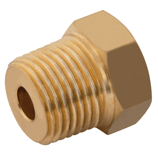 FT Pro - CI04/02 1/8" BSPT M X 1/4" OD Straight Adaptor (34034609) - pneumaticsystems