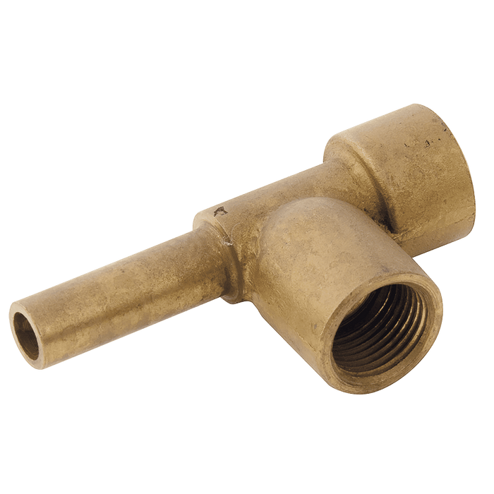 FT Pro - CITRS04 1/4" OD Stem Run T (34034104) - pneumaticsystems