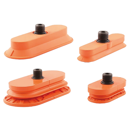 Oval High Friction Bellows Suction Cup Nbr