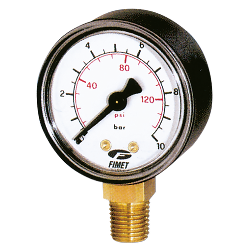FT Pro - PGB051418 1/8" BSPT Dry Gauge 50MM DIA - pneumaticsystems