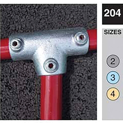 FT Pro - PCLAMPS-204-4 Slope Range Long Tee 4 - 10 De G Size 4 - pneumaticsystems