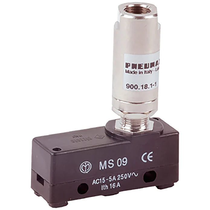 Pneumax 900.18.1/1-4 1/8 Pressure Switch 3.5 - 4 Bar (Spade Connections)"